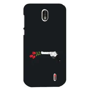 Чехлы (ART) Цветы на Nokia 1 (VPrint) (Неочікувані квіти)