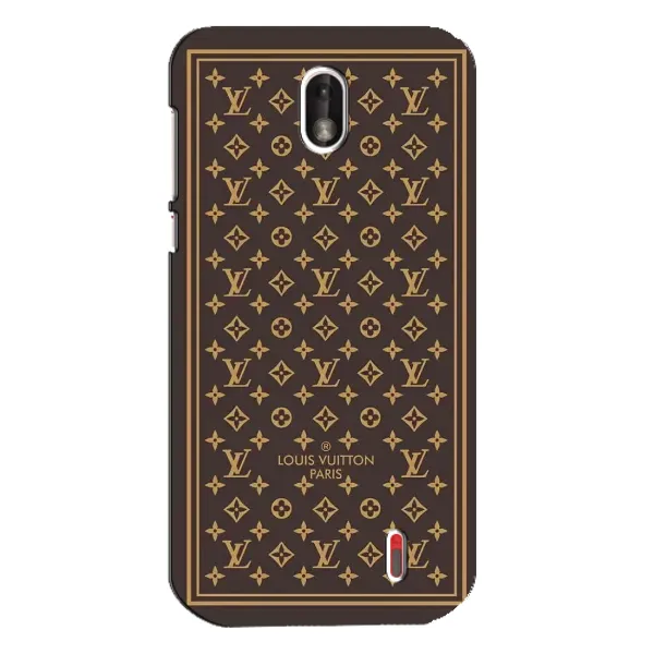 Чохол з принтом «шпалери LV» для Nokia 1