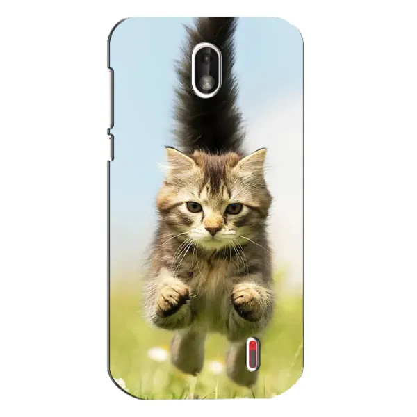Чохол з принтом «Прижок кота» для Nokia 1
