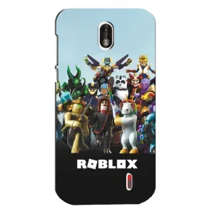 Чохли з топовими принтами для Нокіа 1 (ROBLEX)