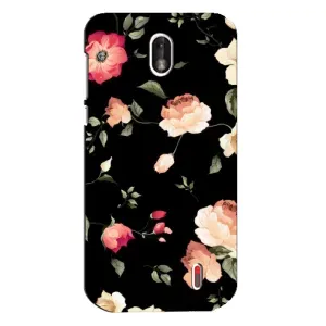 Чохли з квітами для Nokia 1 (VPrint) (Трояндочки)
