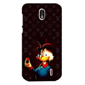 Чехли для Nokia 1 - Скрудж МакДак Louis Vuitton (PREMIUMPrint) (Скрудж з ботліантом)