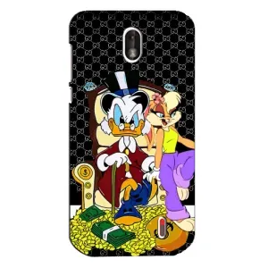 Чехли для Nokia 1 - Скрудж МакДак Louis Vuitton (PREMIUMPrint) (Стильна Утка)