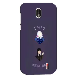 Чохли Венсдей на Nokia 1 Уенсдей (AlphaPrint) (Венздей і подруга)