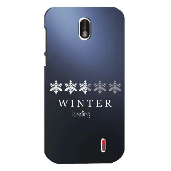 Чохол з принтом «Winter loading» для Nokia 1 Чохол з принтом «Winter loading» для Nokia 1