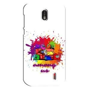 Чохли Амонг Ас для Nokia 1 (AlphaPrint) (Яскравий АмонгАс)