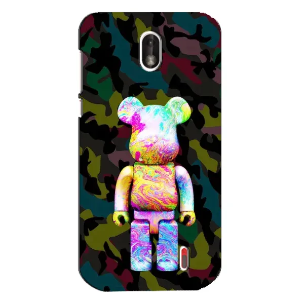 Чохол з принтом «Яскравий Bearbrick» для Nokia 1