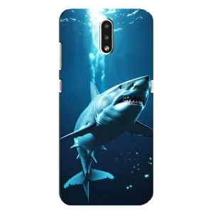 Чехол с принтом «Акула под водой» для Nokia 2.3