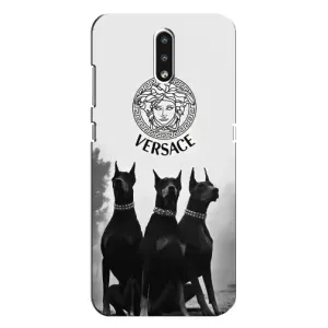 Чохли VERSACE для Нокіа 2.3 (PREMIUMPrint) (Доберман Версаче)