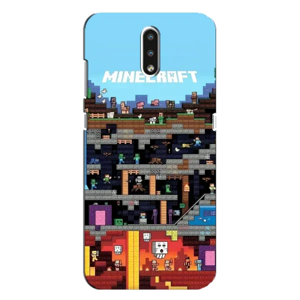 Чохол з принтом «фон Minecraft» для Nokia 2.3 Чохол з принтом «фон Minecraft» для Nokia 2.3