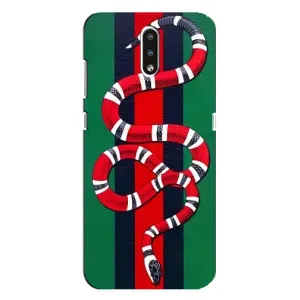 Чохли  GUCCI для Нокіа 2.3 (AlphaPrint) (Gucci змія)