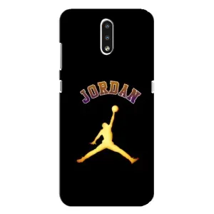 Чохли для Nokia 2.3 - з картинкою JORDAN (AlphaPrint) (Jordan Gold)
