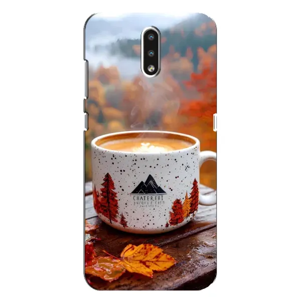 Чехол с принтом «Кофе на природе» для Nokia 2.3
