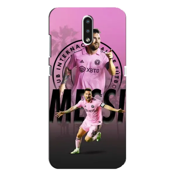 Чехол с принтом «Messi Miami» для Nokia 2.3