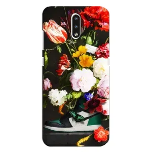 Бренднові Чохли для Nokia 2.3 - (PREMIUMPrint) (Nike цветы)