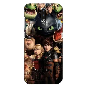 Чехол с принтом «Персонажи дракона» для Nokia 2.3