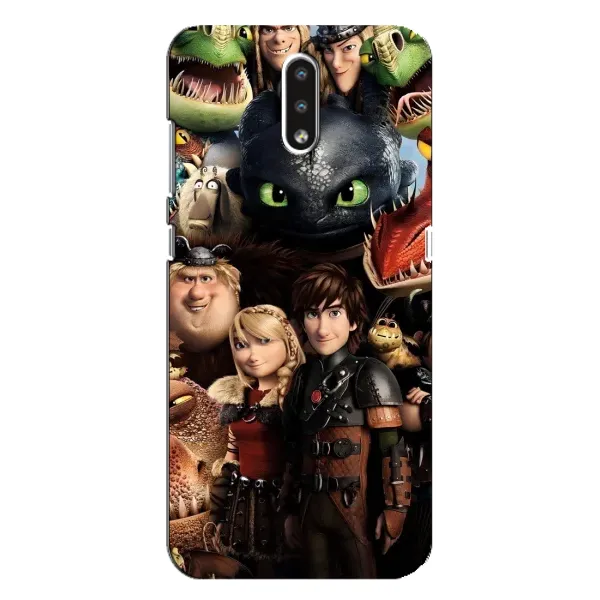 Чехол с принтом «Персонажи дракона» для Nokia 2.3
