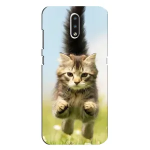 Чохли з Котиками для Nokia 2.3 (VPrint) (Прижок кота)