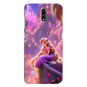 Чехол Рапунцель для Nokia 2.3 (Рапунцель в замке)