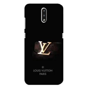 Чехлы Луи Витон для Nokia 2.3 (AlphaPrint - LOUIS VUITTON) (ремешок LV)