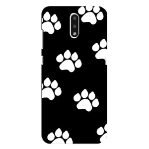 Чохли з собаками для Nokia 2.3 (VPrint) (Сліди собаки)