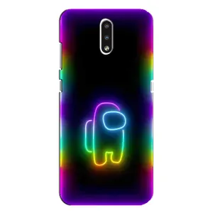 Чохли Амонг Ас для Nokia 2.3 (AlphaPrint) (Яскравий скін)