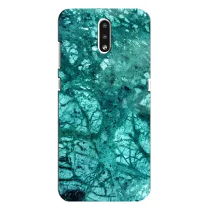 Мраморний чехол на Nokia 2.3 (VPrint) (Зелений мрамор)
