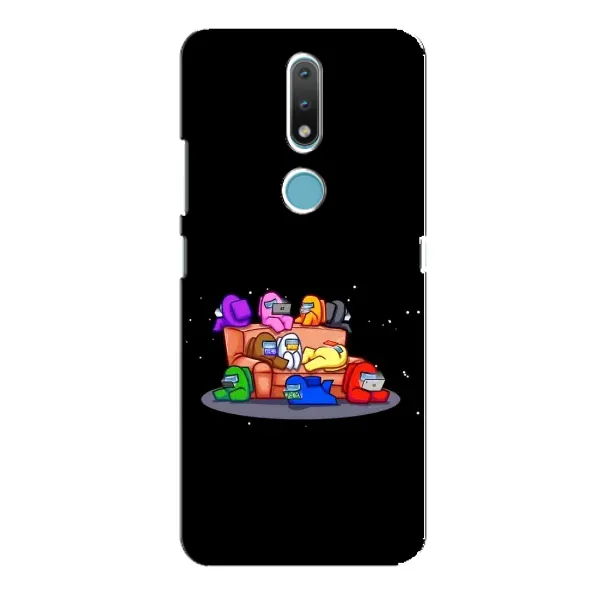 Чехол с принтом «Амонг-ас» для Nokia 2.4