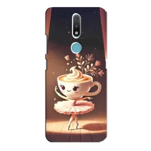 Чохол з мемом Тралалело тралала на Nokia 2.4 (Балерина капучина)