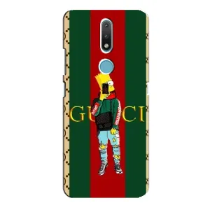 Бренднові Чохли для Nokia 2.4 - (PREMIUMPrint) (Барт ГУЧЧІ)