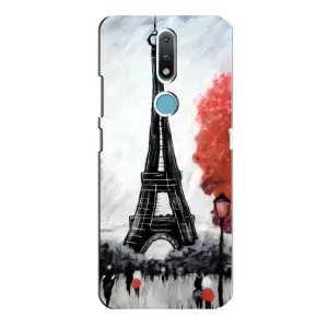 Чохол Ейфелева Вежа Nokia 2.4 - (AlphaPrint) (Вежа в Парижі)
