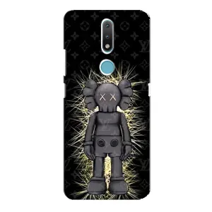 Чохли для Nokia 2.4 - Bearbrick Louis Vuitton (PREMIUMPrint) (Bearbrick LV)