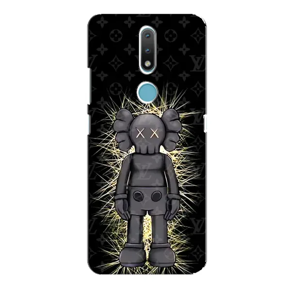 Чехол с принтом «Bearbrick LV» для Nokia 2.4