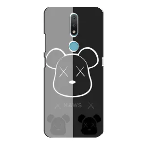 Чохли для Nokia 2.4 - Bearbrick Louis Vuitton (PREMIUMPrint) (БеарБрік очі)