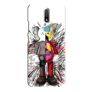 Чохли для Nokia 2.4 - Bearbrick Louis Vuitton (PREMIUMPrint) (Беарбрік)