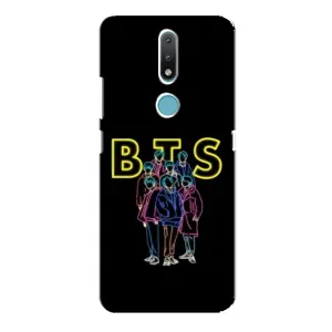 Чохли BTS для Nokia 2.4 (AlphaPrint) (BTS стайл)