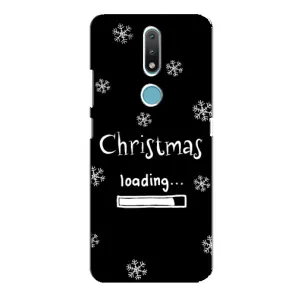 Різдвяні, Святкові Чохли для Нокія 2.4 (Christmas loading)