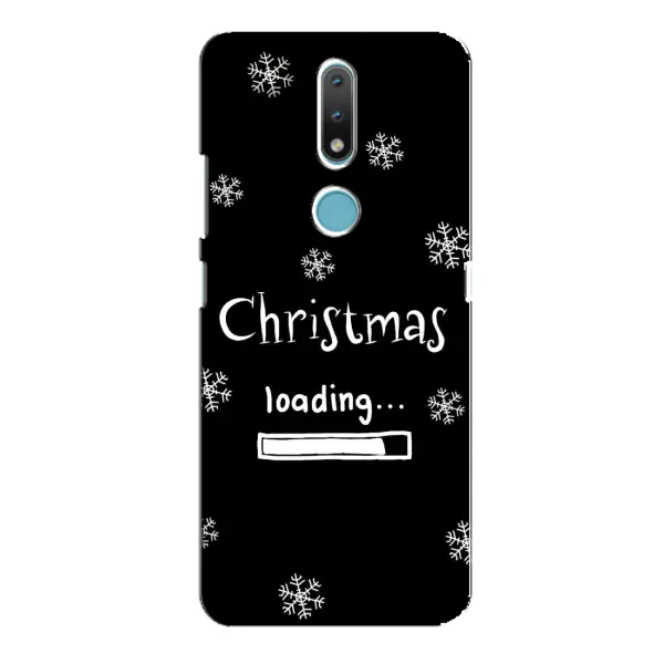 Чехол с принтом «Christmas loading» для Nokia 2.4 Чехол с принтом «Christmas loading» для Nokia 2.4