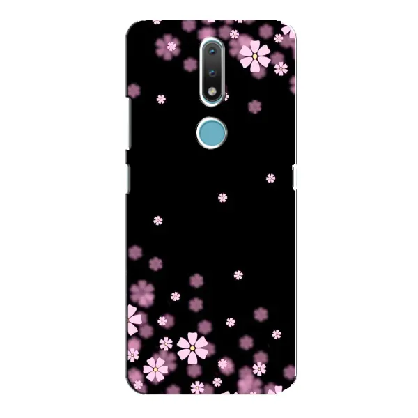 Чохол з принтом «Квіти маленькі» для Nokia 2.4