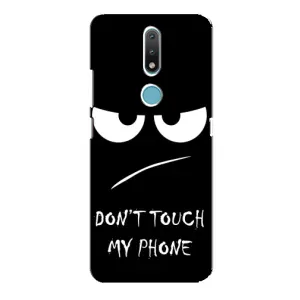 Чохол для Нокія 2.4 - (AlphaPrint) з принтом (ТОП продажів) (Dont Touch)