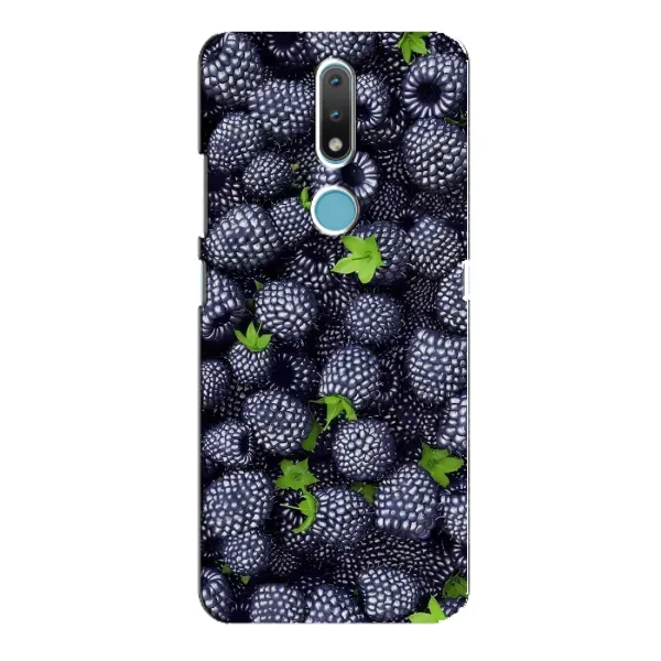 Чехол с принтом «Ежевика» для Nokia 2.4