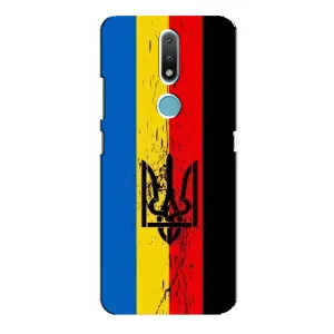 Украинские Чехлы для Nokia 2.4 с картинкой УПА (AlphaPrint) (Прапор УПА)