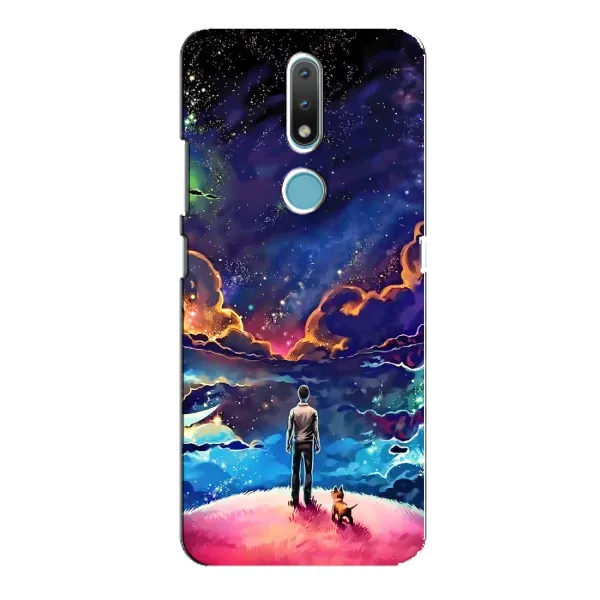 Чохол з принтом «Вид Галактики» для Nokia 2.4 Чохол з принтом «Вид Галактики» для Nokia 2.4