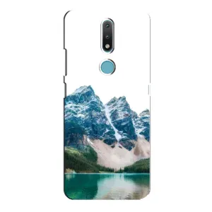 Силіконовий чохол з КАРТИНКАМИ літо для Nokia 2.4 (AlphaPrint) (Гори)