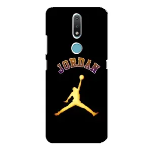 Чохли для Nokia 2.4 - з картинкою JORDAN (AlphaPrint) (Jordan Gold)