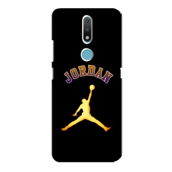 Чехол с принтом «Jordan Gold» для Nokia 2.4
