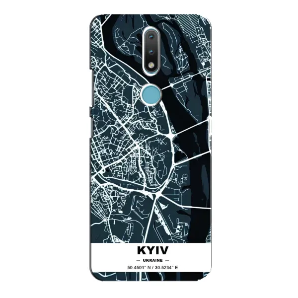 Чехол с принтом «Киев» для Nokia 2.4