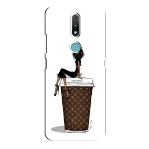 Чохли Луі Вітон для Nokia 2.4 (AlphaPrint - LOUIS VUITTON) (кава LOUIS VUITTON)
