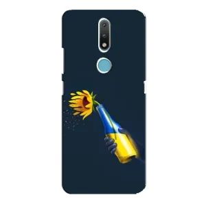 Чохол для Патріота України Nokia 2.4 - (AlphaPrint) (Коктель молотова)