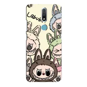 Чехол с принтом «Золотая обезьяна Bored Ape» для Nokia 2.4